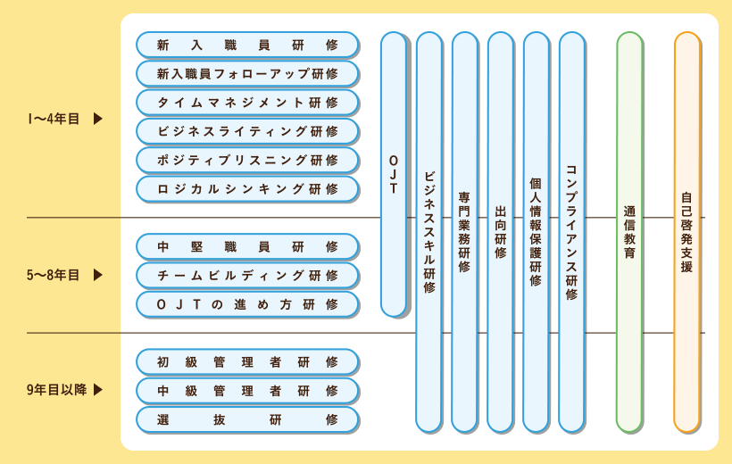 教育研修体系図